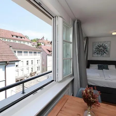 KoBi Apartments Falkenplatz Luzern Exterior foto